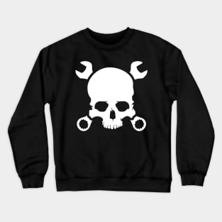 Skull mechanic Crewneck Sweatshirt